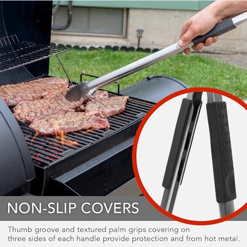 Grill-Tongs-Super-Long-24-inch-Heavy-Duty-for-BBQ-and-Grilling-Extra-Long-Stainless-Steel-Grilling-Tongs-for-Outdoor-Grill-and-Kitchen-Cooking-Long-Metal-Tongs-with-Safety-Hand-Grips