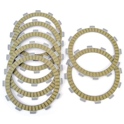 Kit 7 disques friction d'embrayage acier pour moto YZF R1 et XS650 - 4