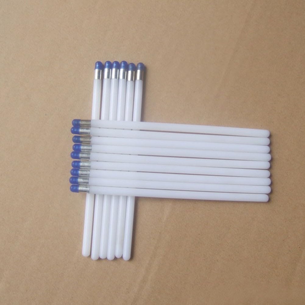 Lot De 10 Stylos Nettoyage Silicone Haute Viscosité 135 Mm - Tampon Collant Pour Dépoussiérage Électronique PCB LCD