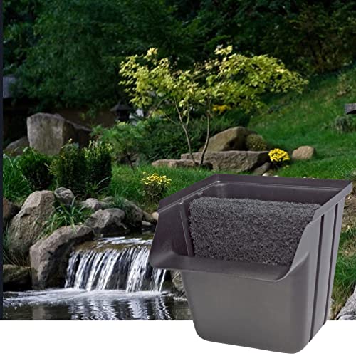 Image of Little Giant SPW10 Spillway for Streams or Pond Waterfalls, 10-Inch, Maximum 1000 GPH, Black, 517202