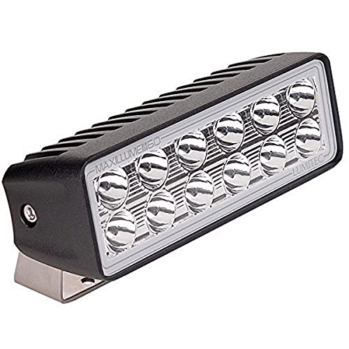 Lumitec Maxillume h60 - Trunnion Mount Flood Light - White Dimming - Black Housing