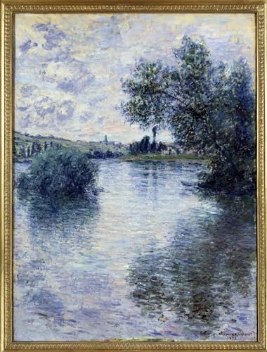 Image sur toile Claude Monet peinture de Vétheuil grand format 60x90