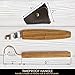 BeaverCraft Hook Knife Wood Carving SK1S Spoon Carving Knife with Leather Sheath - Wood Carving Hook Knife - Spoon Bowl Carving Tools - Wood Carving Tools for Beginner and Profi Whittling Knives Tools