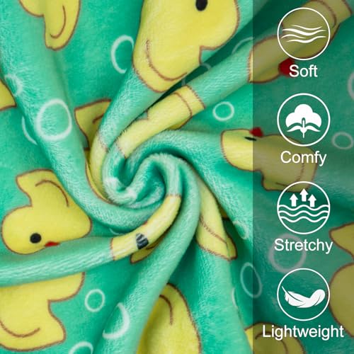 KYEESE Dog Pajamas Velvet Dog Pajamas Large Sized Dogs Soft Dogs Clothes Pjs with Yellow Ducks Pattern Stretchy Pet Jammies Coat Comfy Pet Onesie Costume, 3X-Large - Image 6