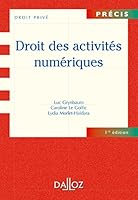 Droit des activités numériques 2247076076 Book Cover