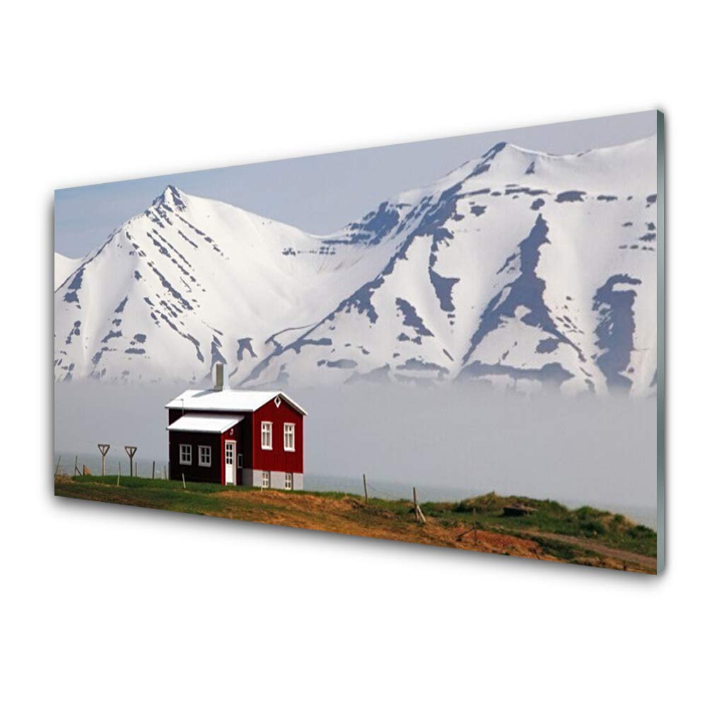 Tableau mural en verre trempé 100x50cm Tulup pour remplacer les cadres fragiles et ternes