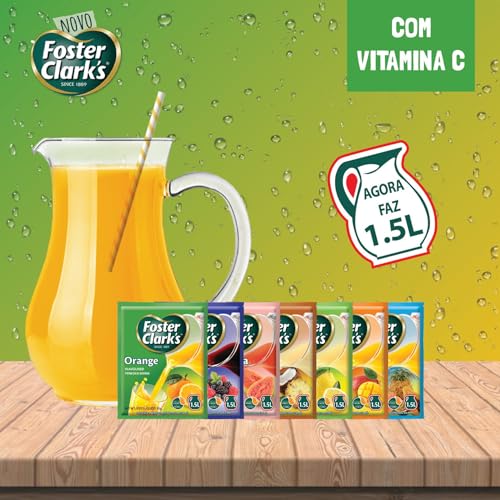 Image of Foster Clark Fruit Cocktail Flavored Powder Drink 20g Packet - Makes 1.5L (2 x 20g) | Imported Drink Mixes | Rich Beverage Mix for Instant Refreshment