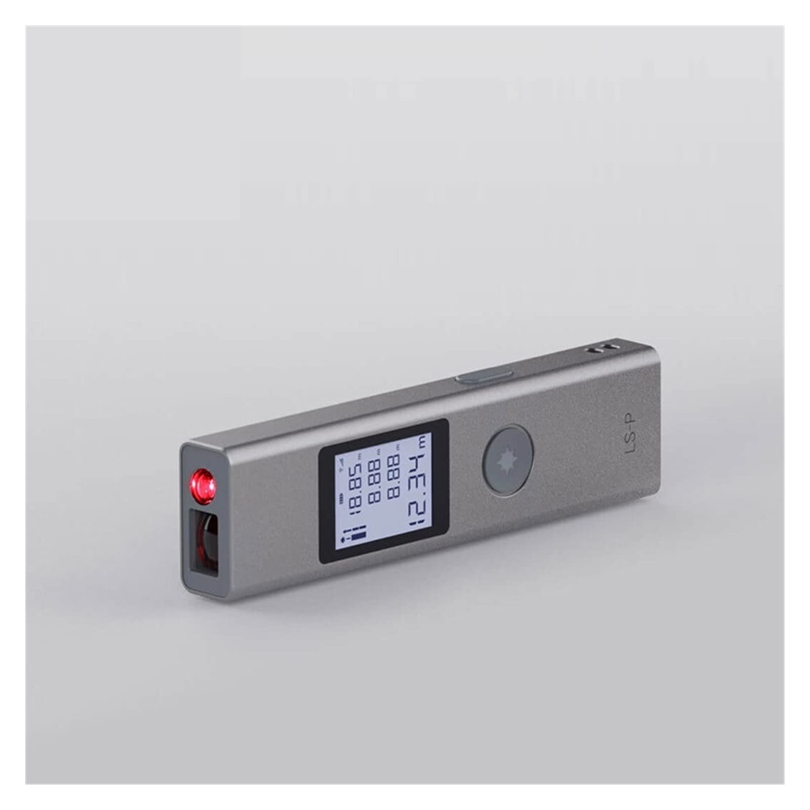 Medidor de área terrestre Telémetro láser 25/40 m LS-P/LS-1S Cargador USB portátil Medición de Alta precisión Telémetro láser Medir Distancia, área y Volumen (Color : 40m) (40m)