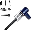 HomePro Portable Handheld Vacuum, Multi-Purpose Rechargeable Wireless Vacuum Cleaner for Car, Home, Office Blue
