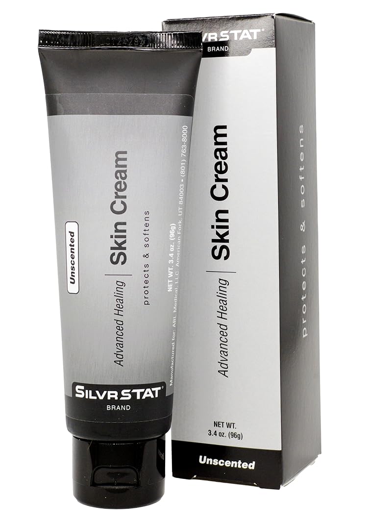 SilvrSTAT Advanced Healing Skin Cream with Silver, Vitamin E, & Hyaluronic Acid Which Promotes Natural Healing | Unscented | 3.4 oz - Image 4