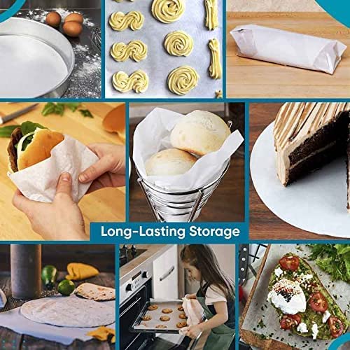 Image of Achara-E-Com Parchment Paper for Sandwich, Burger, Pizza and Food for Home and Kitchen