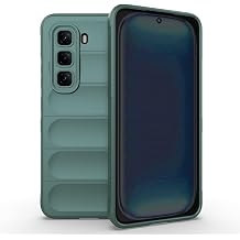 nfinix Hot 50 Pro 4G uyumlu K l f Esnek Oyuklu Etnik Silikon Kapak - Koyu Ye il - T37001