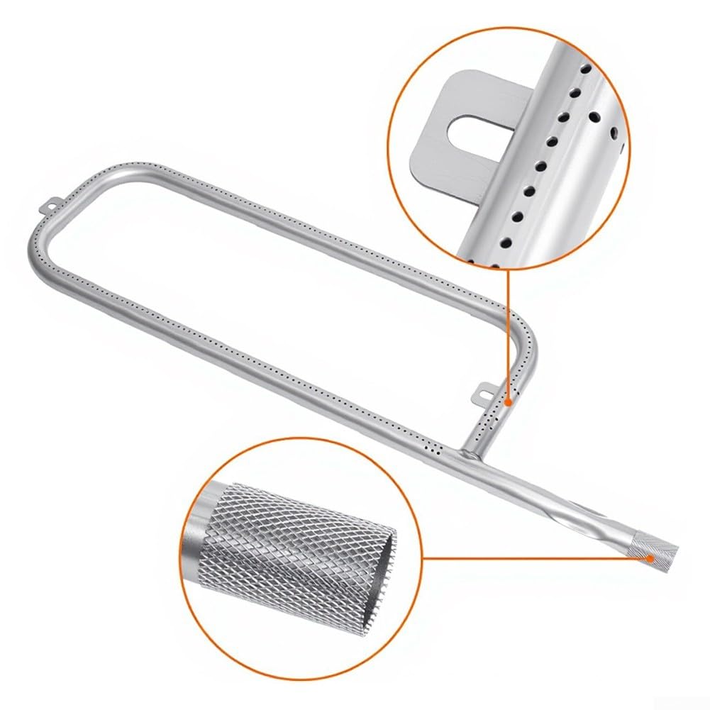 Kit tubo bruciatore griglia e accenditore, kit di accensione in acciaio inox per barbecue a gas portatile Weber Traveler per serie Q100 e Q200