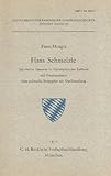  Hans Schmelzle. Bayerischer Staatsrat im Ministerium des Äußeren und Finanzminister: Eine politische Biographie mit Quellenanhang