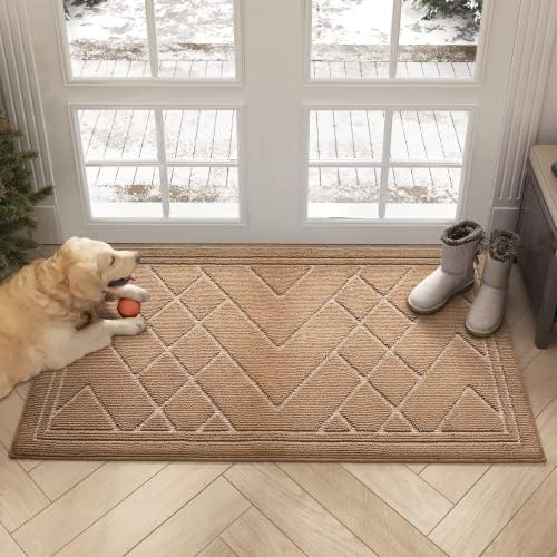 Color&Geometry Large Door Mat Indoor Entrance 32"x 59