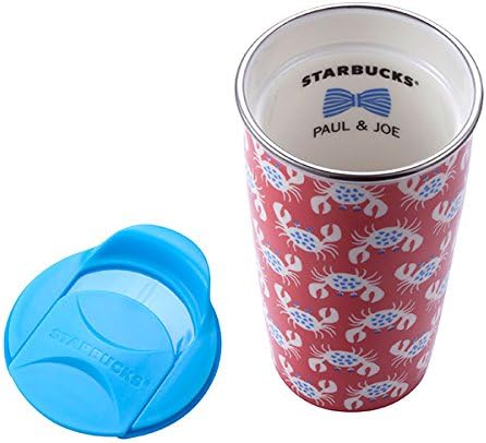 Amazon Starbucks スターバックス スタバ ポール ジョー タンブラー Paul Joe コラボ カニ かに 12fl Oz 355ml マグ コップ レッド ロゴ コーヒー 陶器 並行輸入品 グラス タンブラー オンライン通販