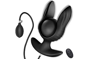 Expand Vibrating Inflatable Butt Plug