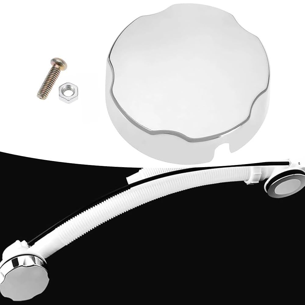 Hpaba Couvercle Vidange Trop-plein Baignoire Housse De Drainage Pour