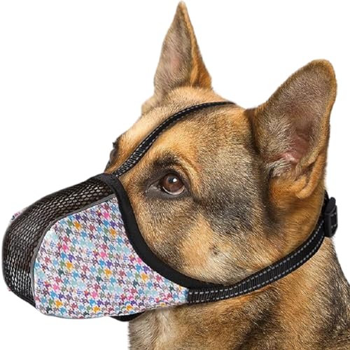 Mundschutz für Hunde, Netzgewebe für Hunde, atmungsaktiv, atmungsaktiv, Animation, Mundschutz, weich, für Welpen