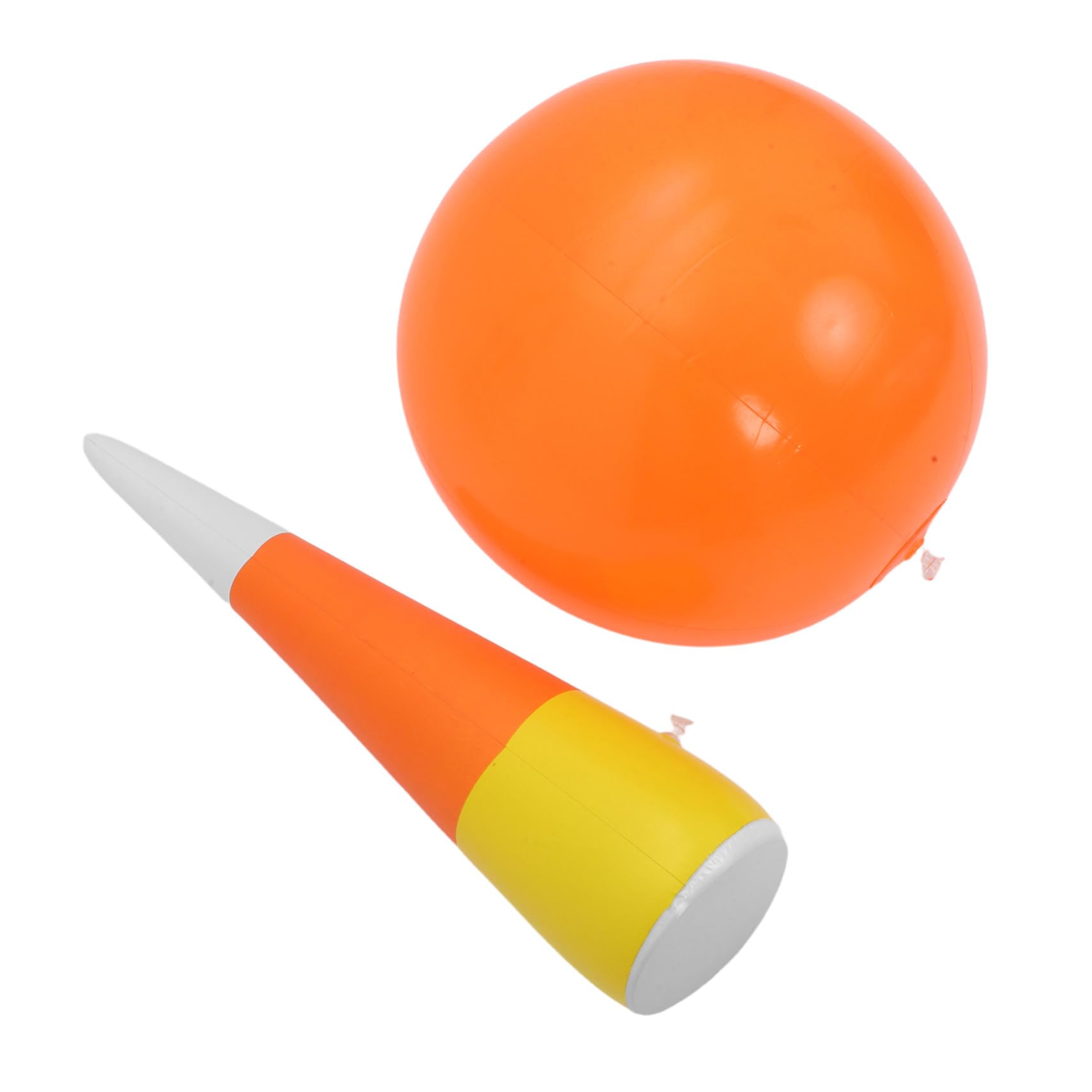 FRCOLOR Bola de Bolos Inflable Juego de Bolos Inflables para Pequeños Juego Deportivo Divertido Patio Juguete Educativo para Interior y Exterior