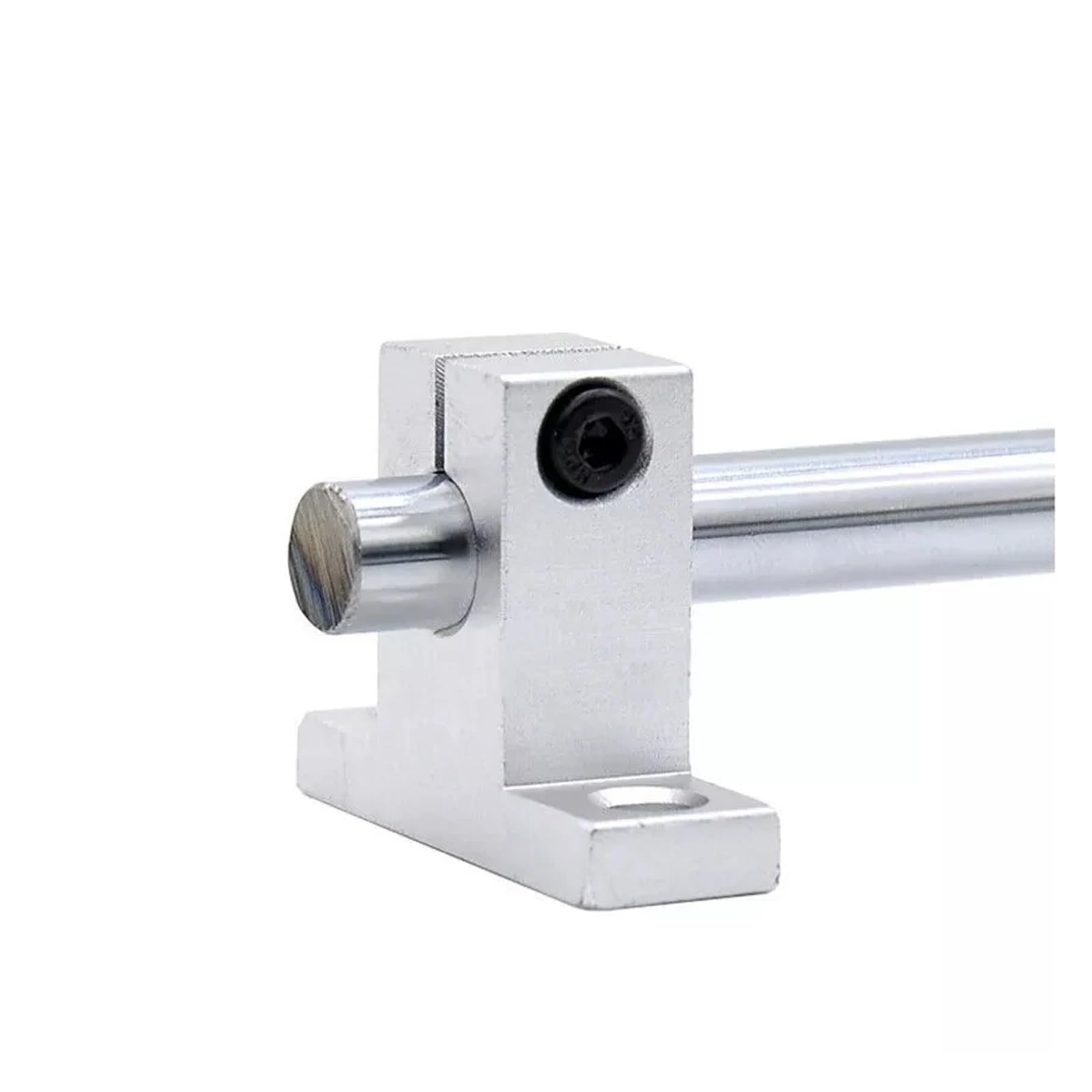 1/4 Stück SK8 Linearlager SK10 SK12 SK16 SK20 SK25 SK30 8 mm Schienenwelle Bewegungsachse Stützhalterung CNC 3D-Drucker(4PCS,SK25 (25mm))