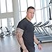 FUXERT Sauna Shirt for Men Sweat Sauna Suit for Gym Exercise Compression Shirt Workout Shapewear (SOBK XL)