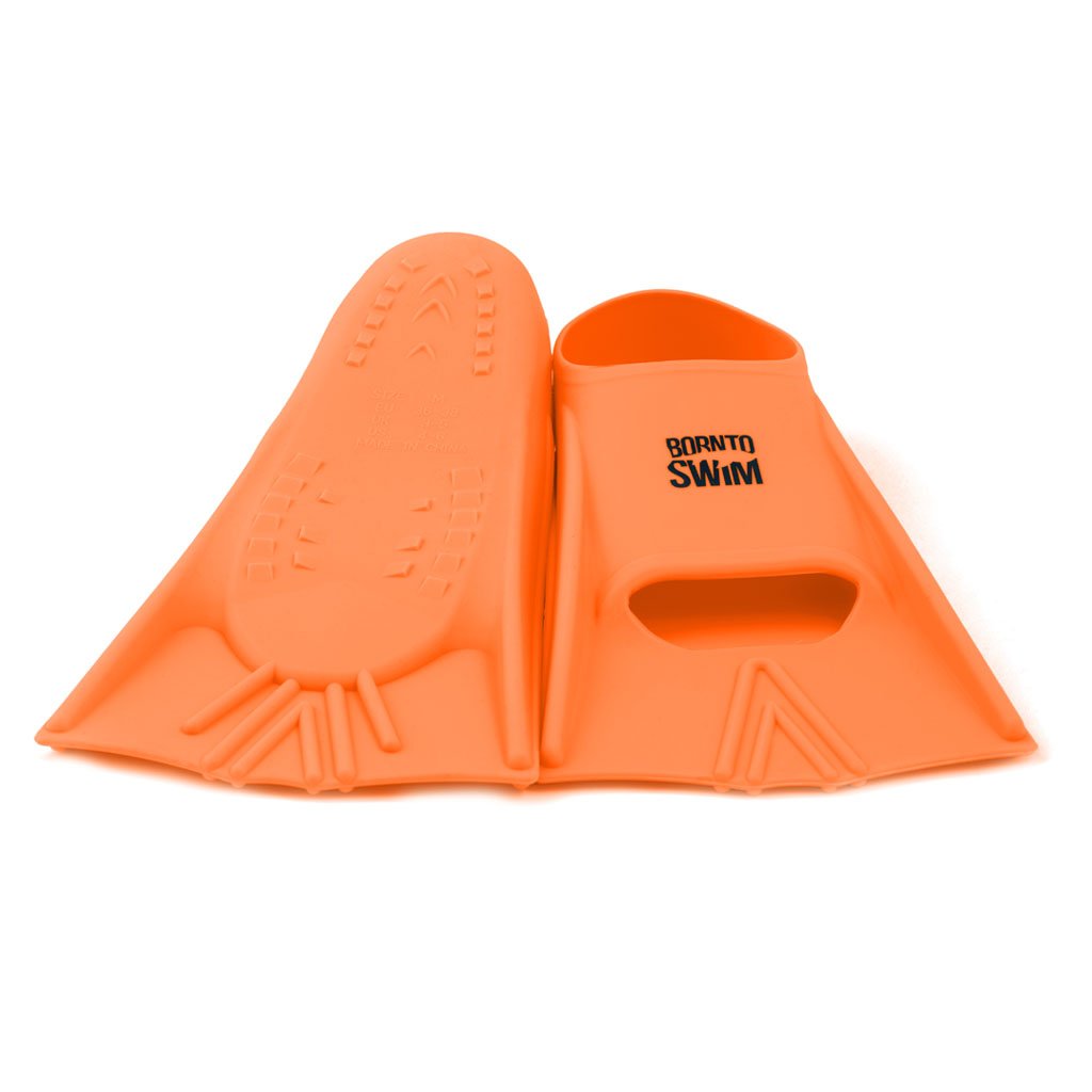 BornToSwim Aletas Cortas de Entrenamiento de Silicona