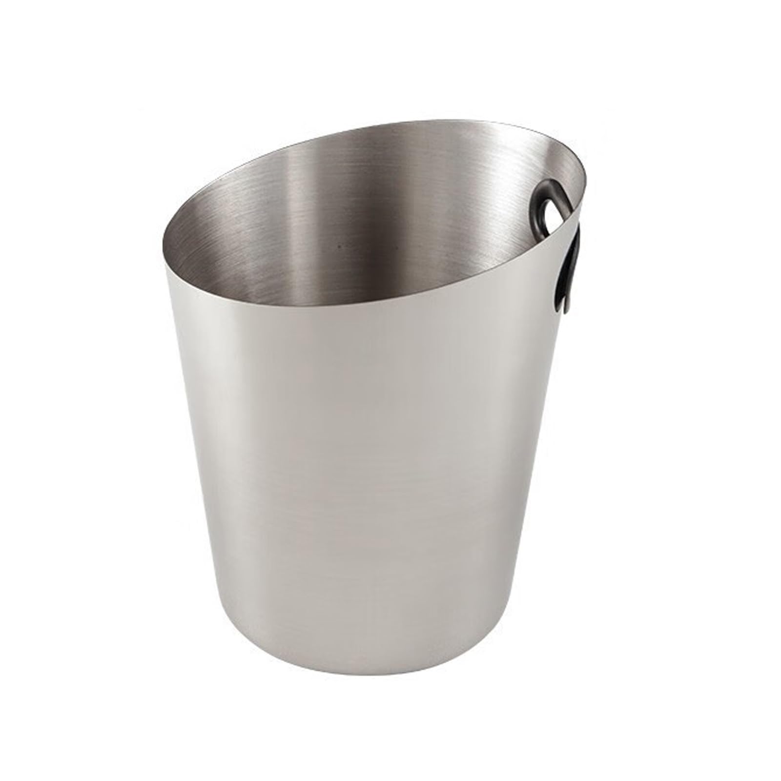 Cubeta de Hielo Cubo de Vino Cubitera de acero inoxidable plateada for bebidas y fiestas, cubeta de hielo de 5 l, cubeta de vino, cubeta de almacenamiento de grado alimenticio for botellas de vino, ch