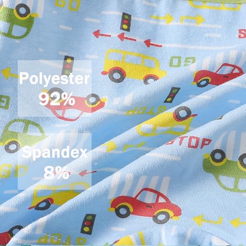 Boys Underwear, Dinosaur Toddler Boys Boxer Shorts Briefs 8 Pack Baby Kids Cotton Underpants 2-12 Years2