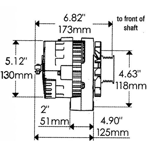 Amazon.co.jp: Powermaster 27861 オルタネーター : 車＆バイク