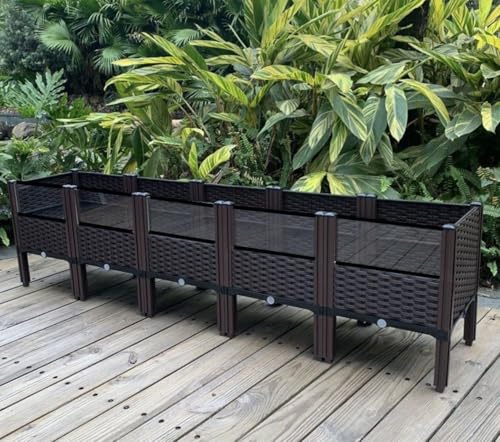 MumuElf オープン式カメ生態ボックス プレミアム 飼育ケース 生態飼育 脱走防止オープンガラス水槽 大型半水棲 ボックス 排水便利設計 景観DIYスペース 観察 (高架5箱:縦200*横40*高さ52(内寸奥行30cm,A)