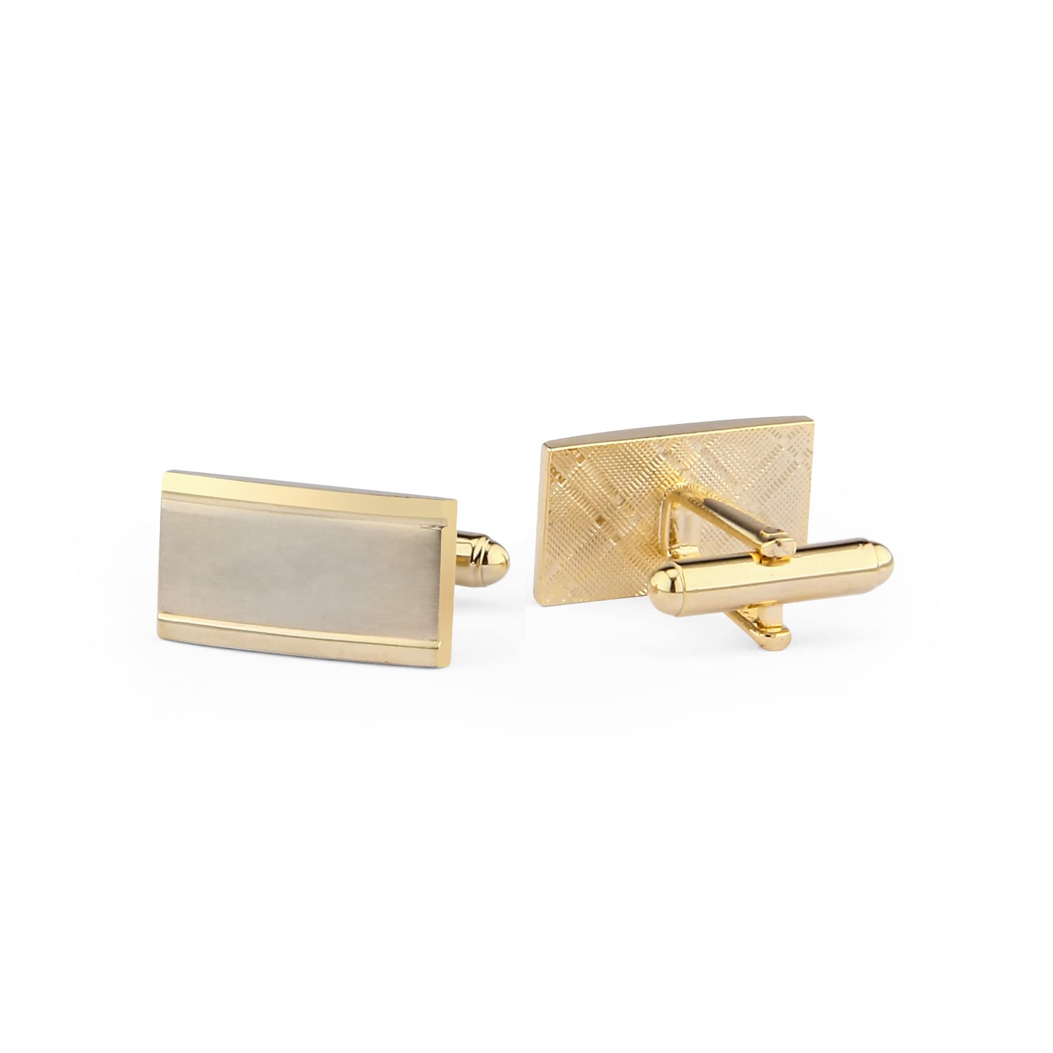 wynameleri Enamel Cufflinks Classic Black Set in Gift Box for Men Gold (B0BDGBL4K4) Amazon Price History, Amazon Price Tracker