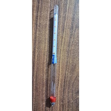 AANIJLAB® Density hydrometer range 0.700 to 1.000 for unleaded petrol and diseal specific gravity for lab and industrial work pack of 1 1