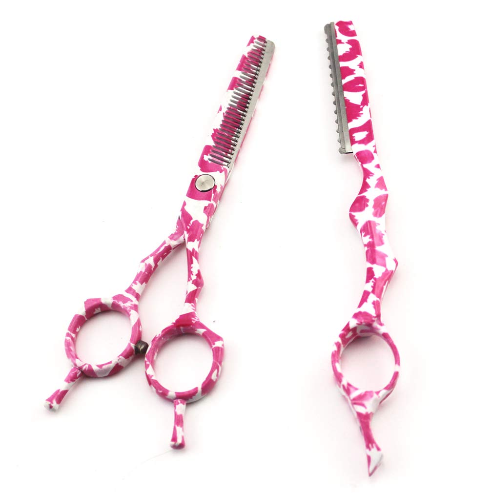 5,5 Pulgadas de Acero Inoxidable Tijeras de peluquería Profesional Conjunto Japonesa Peluquería Tijeras de Adelgazamiento Tijeras Mujeres de los Hombres de Pelo Uso en el hogar del Peluquero