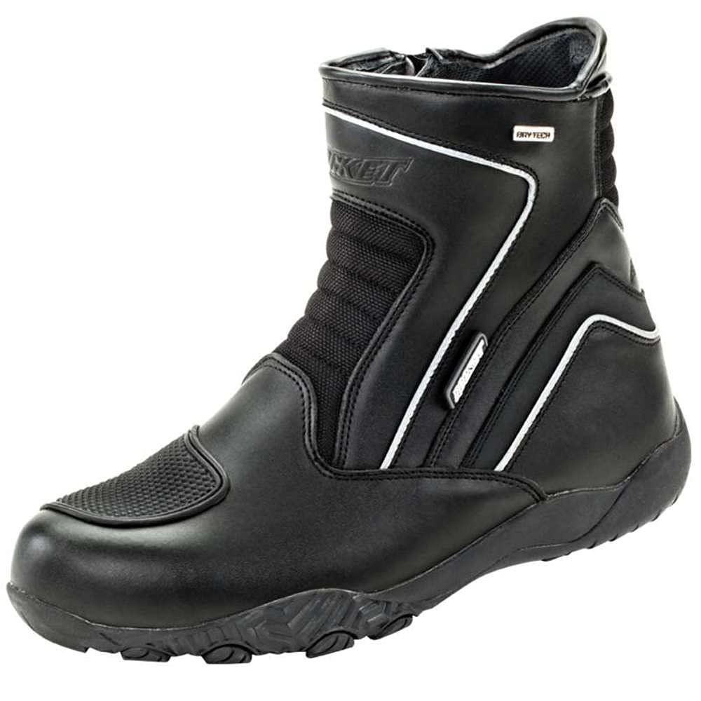 Joe Rocket Meteor FX Mid Mens Riding Shoes Sports Bike Racing Motorcycle Boots - Black/Size 10