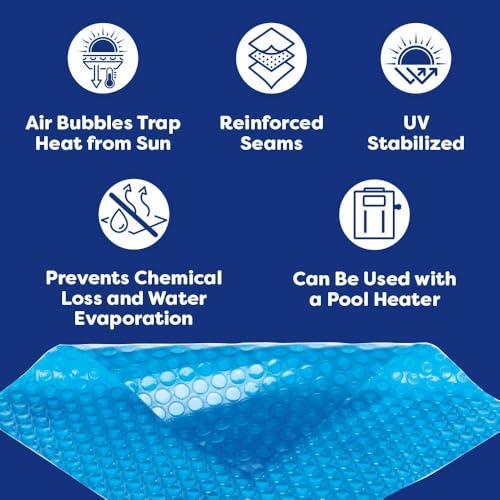 Image of In The Swim 6' x 6' Blue Solar Cover 12 Mil