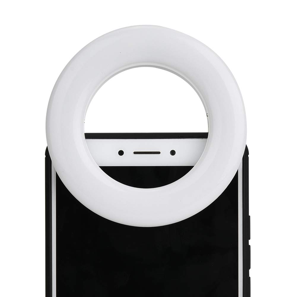 Amazon.co.jp: XJ-19 ポータブル充電式LEDリングライト、40個のLEDを
