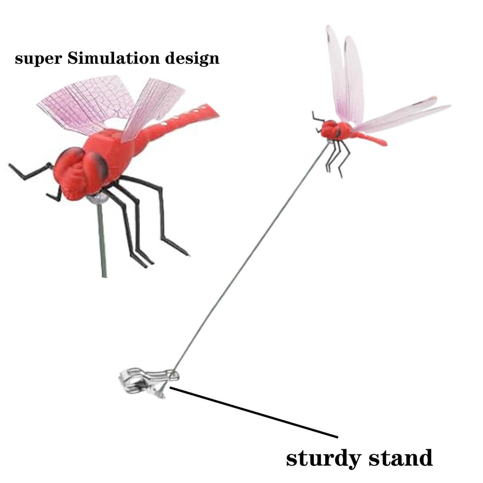 Clip Pour Chapeau De Libellule Pour Insectes, Clip Libellule Artificielle