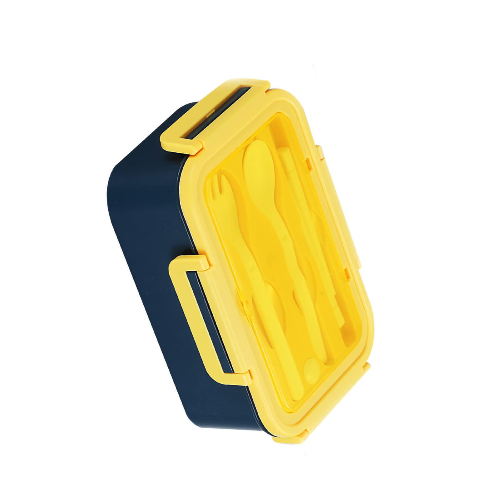 Boîte à Lunch En Forme De Fraise 2 Couches Stockage Des Aliments Boîtes De Fruits Rouge Vaisselle Micro-ondes Bol Scolaire Récipient