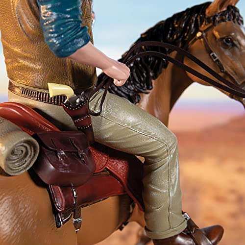 Escultura John Wayne de 40.64 cm pintada a mano miniatura 5