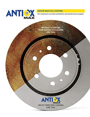 Front Brake Rotors & Ceramic Pads Kit For 03-13 Kia & Hyundai Goodyear Prk3603F #TOP5