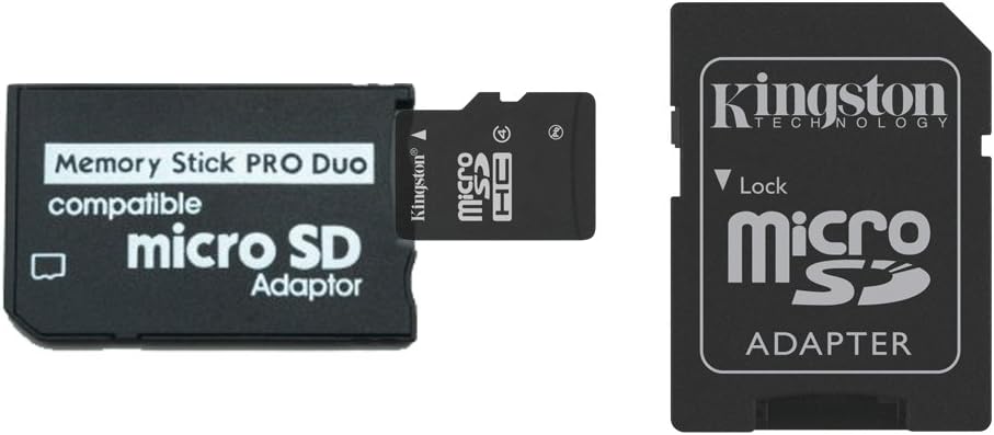 32GB Memory Stick Pro Duo Combo (32GB Micro SD + MS Pro Duo Adapter)