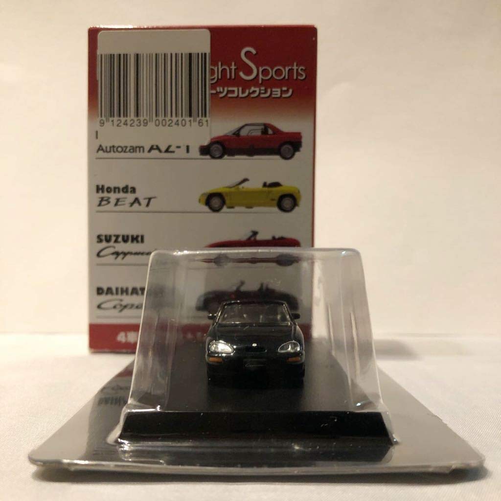 アオシマ ライトウェイトスポーツコレクション カプチーノ 3色セット ① Amazon | アオシマ 1/64 スズキ カプチーノ 3色セット 黒/赤/青