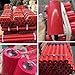 5 Pack Iron Roller Conveyor Industrial Factory Rollers Conveyor Belt(D89mm/L310mm)