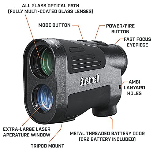 Amazon.com : Bushnell Prime 1800 Hunting Laser Rangefinder 6x24mm