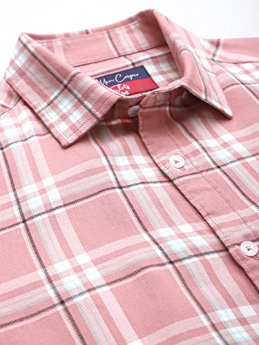 Image of Allen Cooper Checks Shirts for Men - 100% Cotton Comfort Fit Casual and Formal Shirt - Breathable, Soft, Classic Style (Multiple Colors)