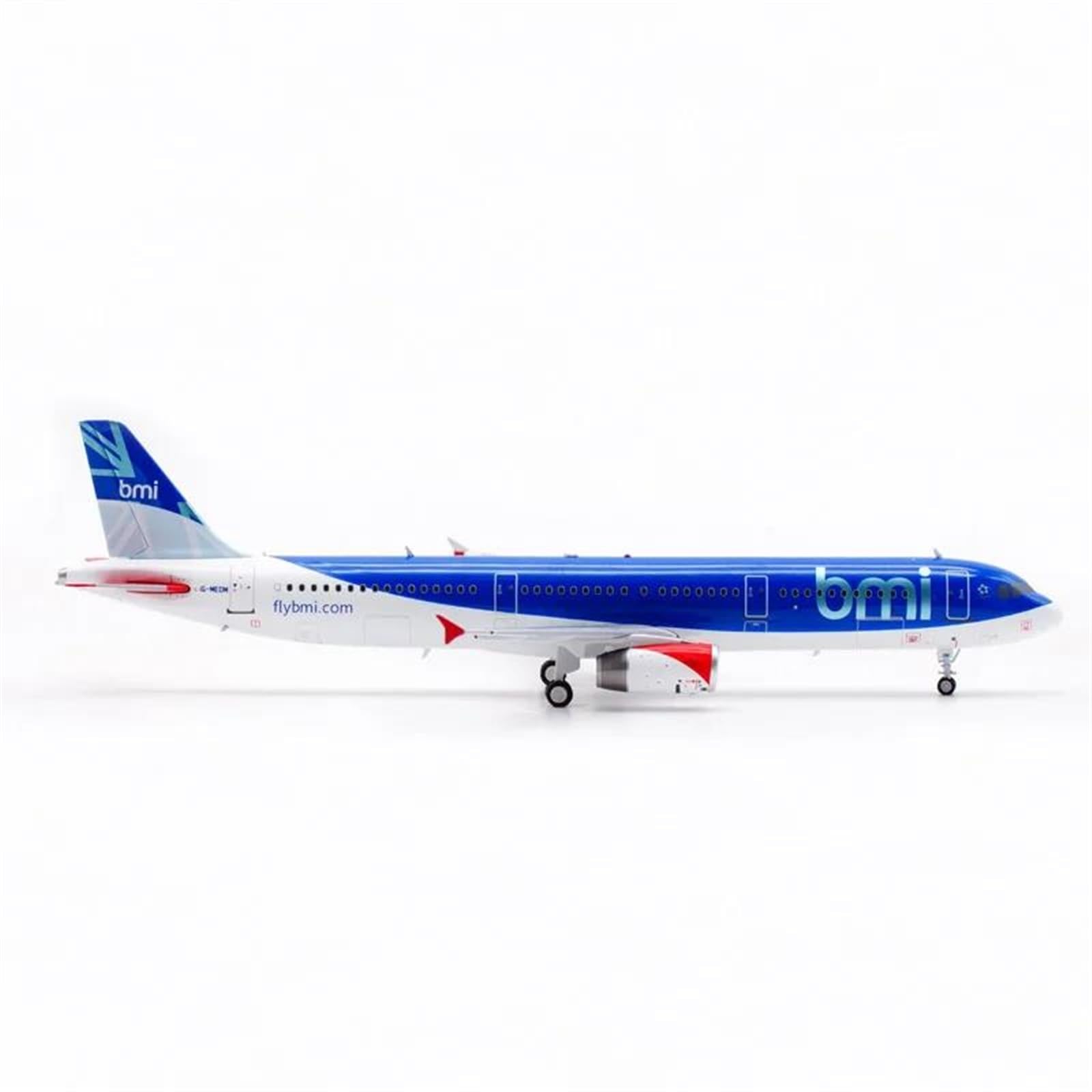 Modello in Piccola Scala Aerei Scala 1.200 per British Airways A321 G-MEDM Diecast da Collezione in Metallo Kit di Costruzione di Modelli in Miniatura per l'aviazione