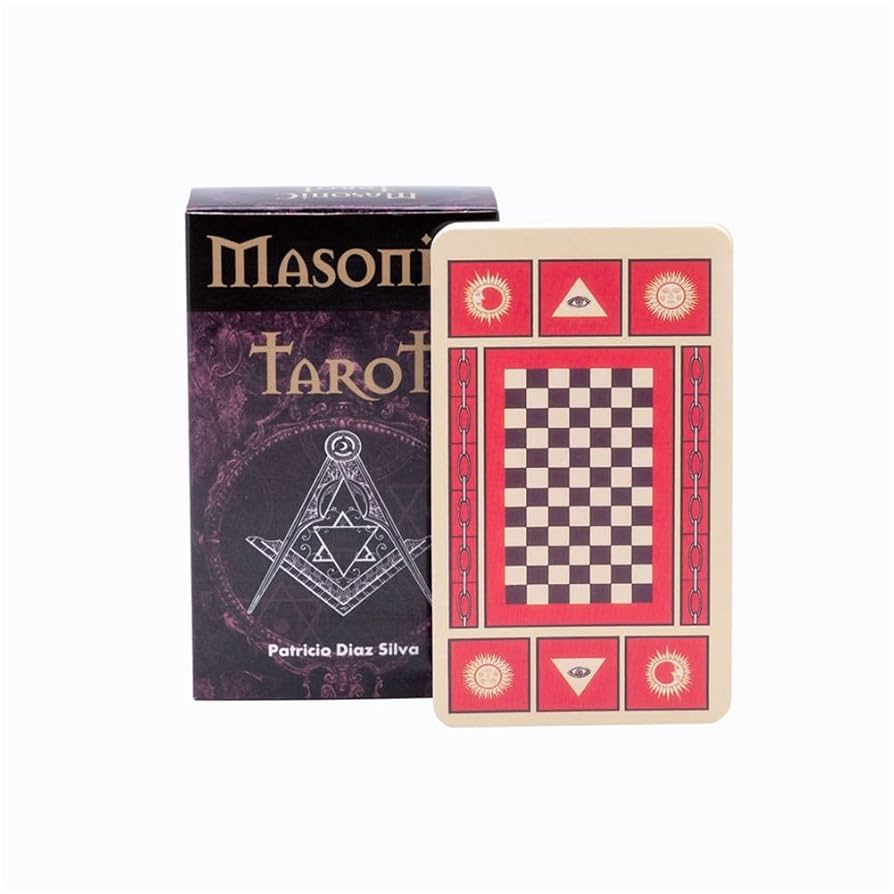 masonic tarot deck タロット MASONIC TAROT DECK CARDS DIAZ SILVA LO SCARABEO ESOTERIC