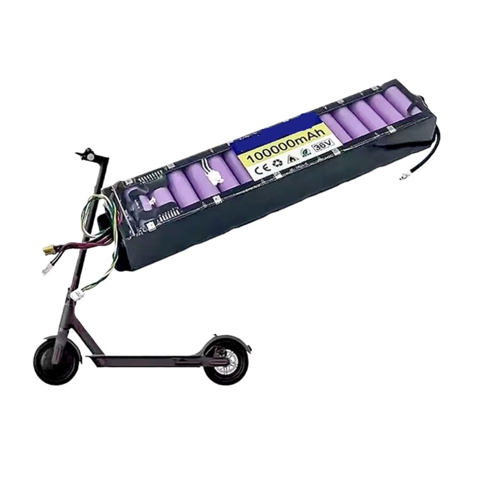 Batería de litio de 36 V y 100 Ah (1 unidad), compatible con Xiaomi M365/M365 Pro/1S, accesorios for scooter.
