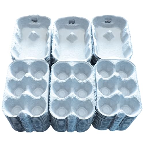 Home Centre Egg Boxes Trays 30 Pieces Holds 6 Eggs Recyclable Cardboard